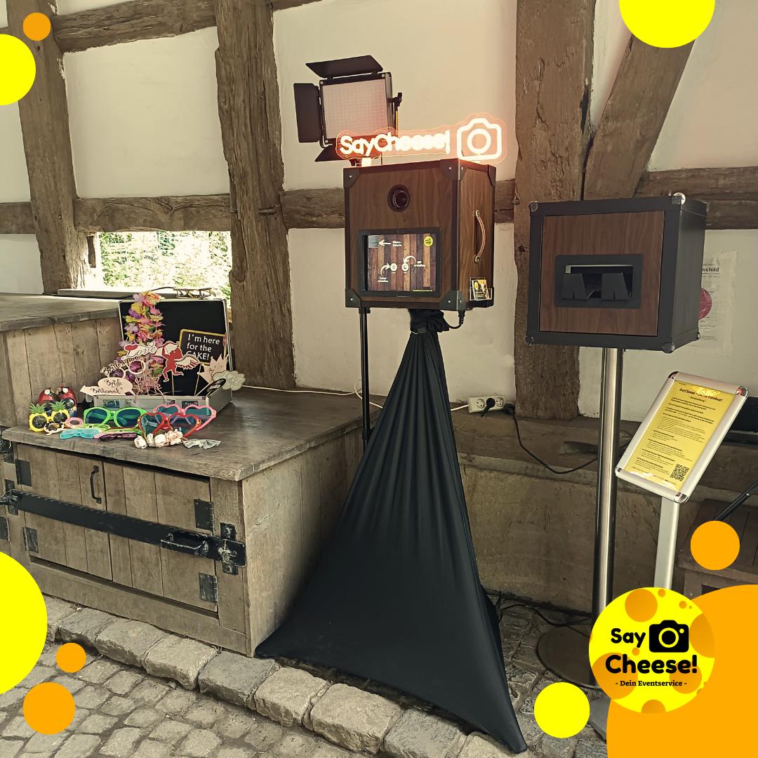 SayCheese Vintage Fotobox mieten Münster